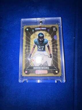 2024 Wild Card 5 Card Draw Quinyon Mitchell Serial Numbered 2/3 Rookie Card